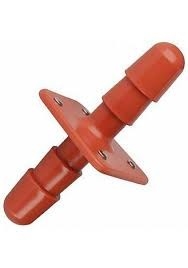 Штырек двойной "Vac-U-Lock" красный 