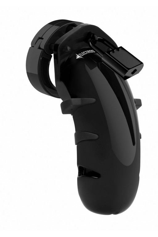 Пояс верности с электростимуляцией "Electro Shock Cock Cage" черный 