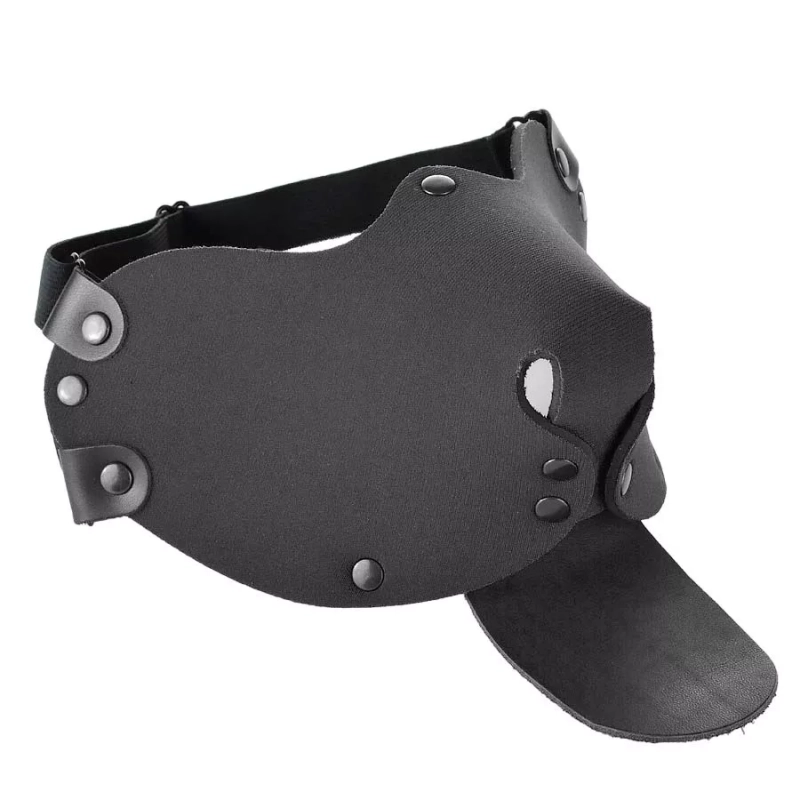 Маска дога "Sitabella" черная, неопрен 