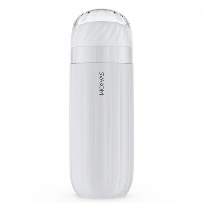 Вакуумный мастурбатор с вибрацией "Svakom Sam Neo" + 2 приложения, белый 