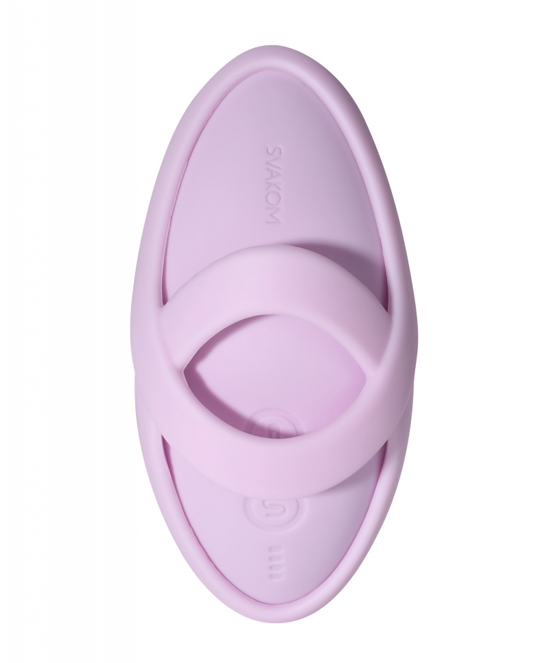 Вибратор на пальцы с подогревом &quot;Svakom Echo 2&quot; + приложение, розовый 