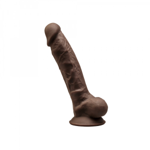 Фаллоимитатор супер реалистичный "Silexd 7" коричневый